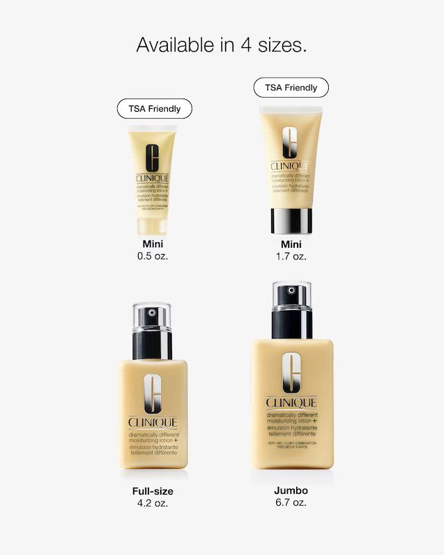بسته بندی لوسیون مرطوب کننده کلینیک Dramatically Different Moisturizing Lotion+ 125ml