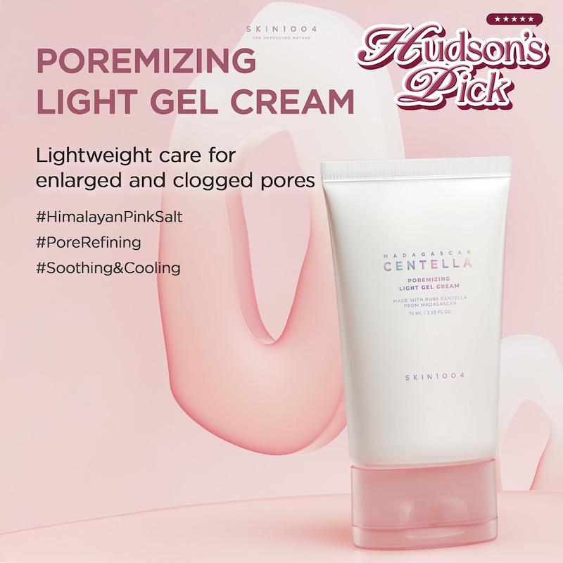 کرم ژل سبک و آبرسان SKIN1004 Madagascar Centella Poremizing Light Gel Cream 75ml