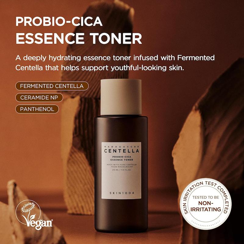 SKIN1004 Probio-Cica Essence Toner 210ml تونر قهوه ای سنتلا