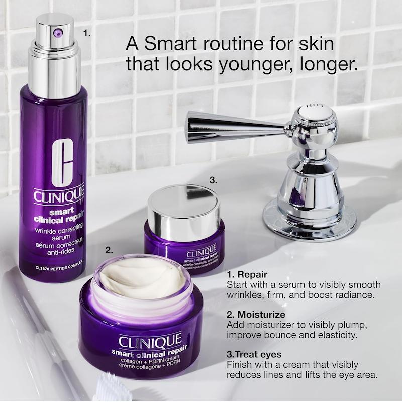 Clinique Smart Clinical Repair Wrinkle Correcting Serum 50ml روتین مراقبت از پوست