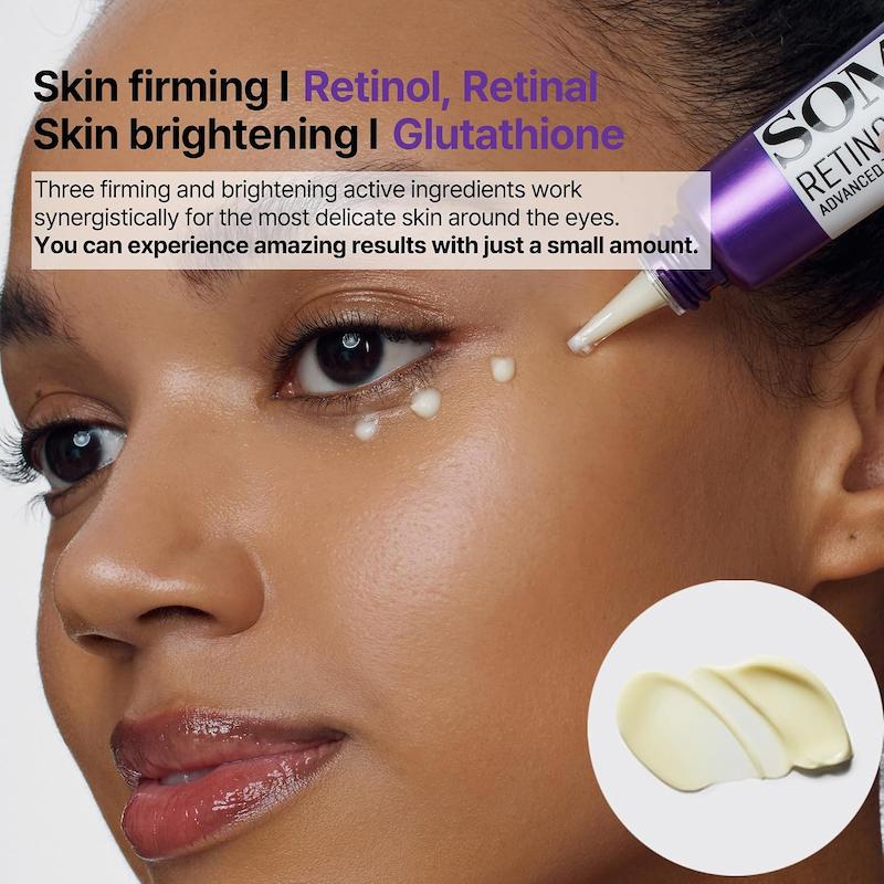 SOME BY MI Retinol Intense Advanced Triple Action Eye Cream 30ml روش استفاده روی پوست اطراف چشم