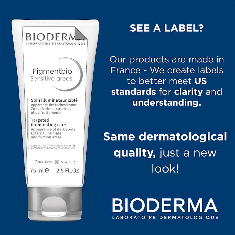 Bioderma Pigmentbio Sensitive Areas Cream 75ml اطلاعات بسته بندی و کیفیت محصول