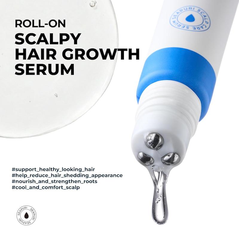 Seapuri Scalpy Hair Serum 20ml سری فلزی ماساژور و خروج سرم