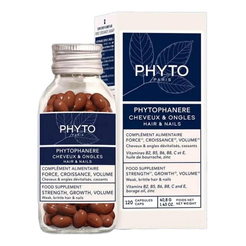PHYTO PHYTOPHANERE Hair & Nails مکمل مو و ناخن 120 کپسول