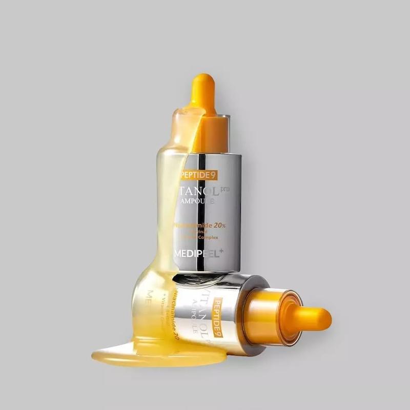 آمپول مدی پیل Peptide 9 Vitanol PRO با قطره چکان و بطری نقره ای