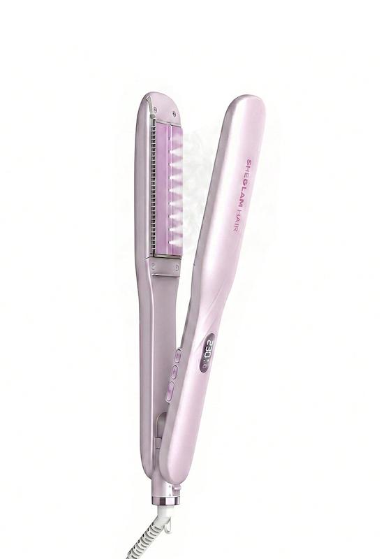 اتو مو بخار SHEGLAM Hydra Shot Steam Iron Pro برای صاف کردن مو