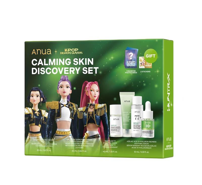 ست مراقبت پوست آنوا ANUA K-Pop Demon Hunters Calming Skin Discovery Set
