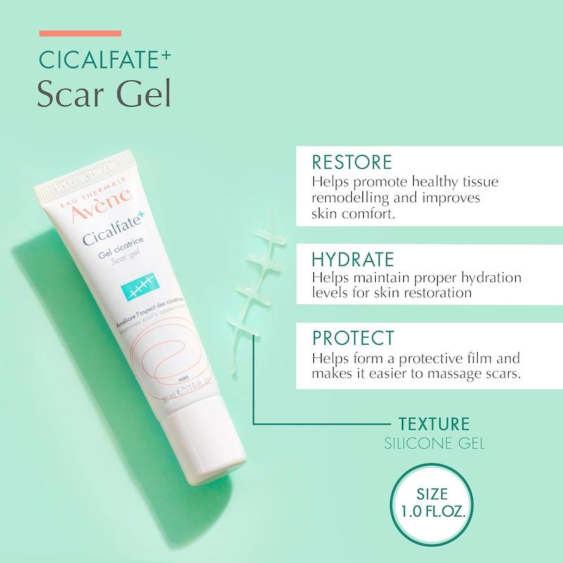 بافت ژل Avène Cicalfate+ Scar Gel برای مراقبت از جای زخم