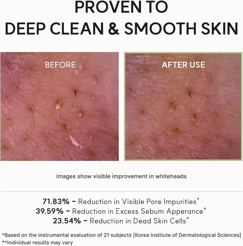 نتایج استفاده از Arencia Fresh Green Rice Mochi Cleanser برای پاکسازی عمقی و بهبود ظاهر پوست