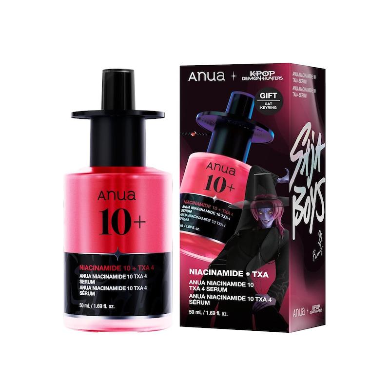 1. سرم ضدلک ANUA KPOP DEMON HUNTERS Niacinamide 10 TXA 4 Serum 50ml به همراه جعبه