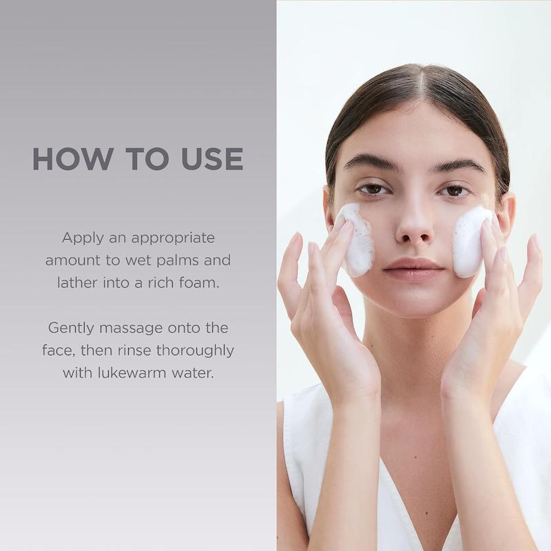 نحوه استفاده از ژل فوم روشن کننده SKIN1004 Tone Brightening روی پوست صورت