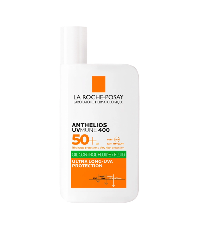 ضد آفتاب بی رنگ لاروش پوزای Anthelios UVMune 400 Oil Control Fluid SPF50+