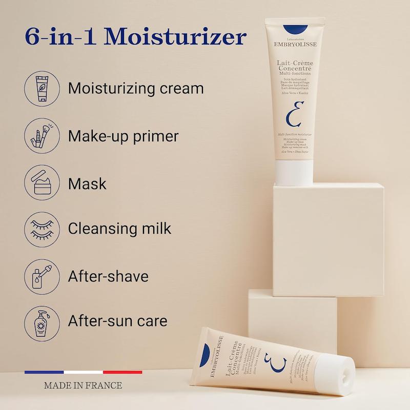 کاربردهای شش‌گانه کرم چند منظوره امبریولیس Lait-Crème Concentré