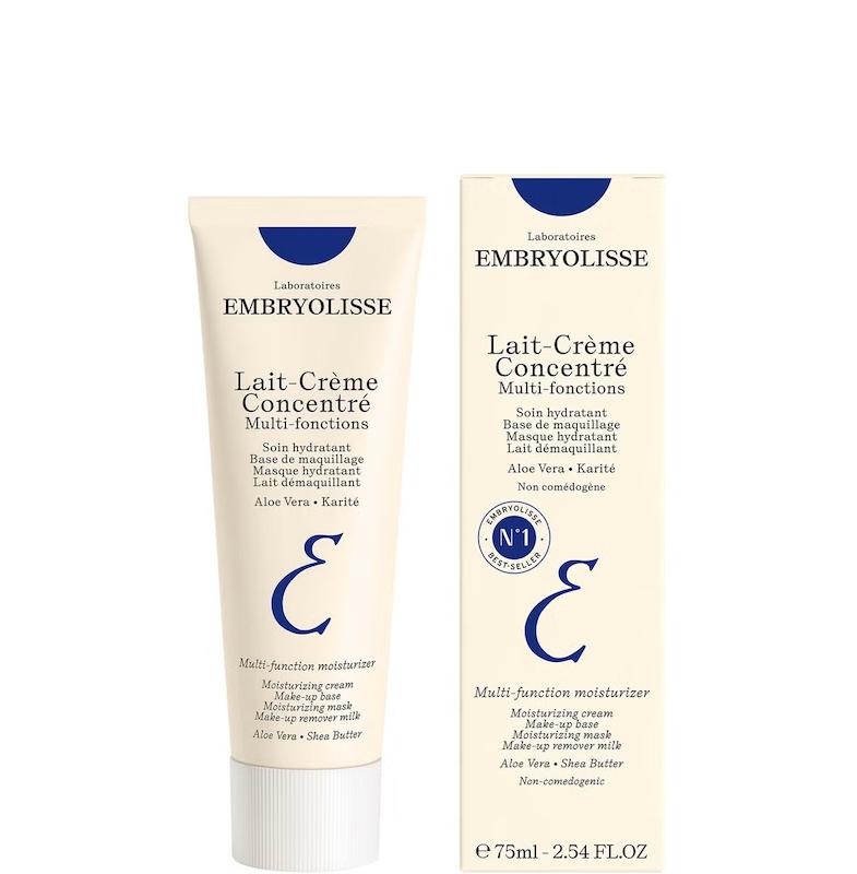 نمای جلو و پشت کرم چند منظوره امبریولیس Lait-Crème Concentré 75ml
