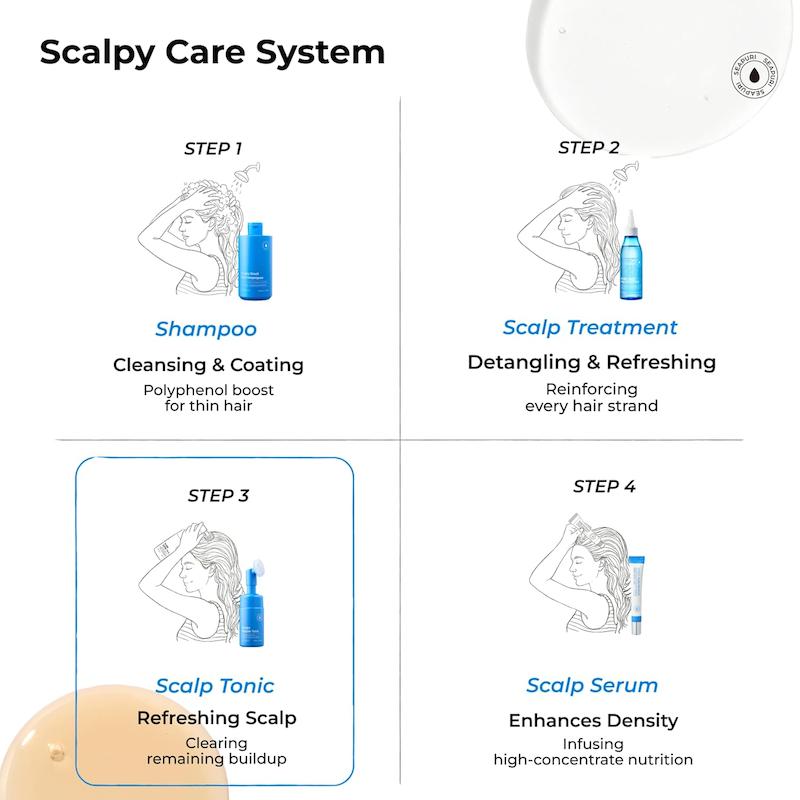 سیستم مراقبت از پوست سر Seapuri Scalpy Care System