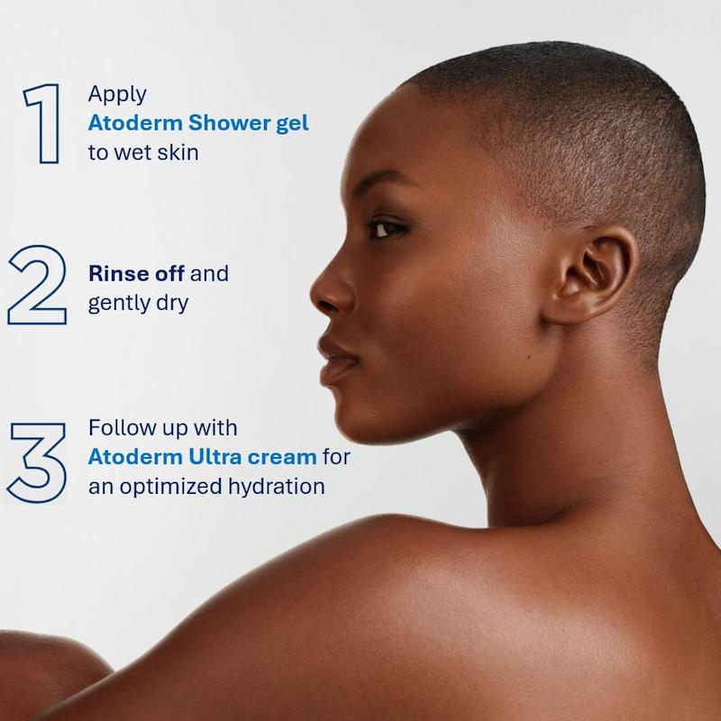 مراحل استفاده از کرم بایودرما Atoderm Crème Ultra برای آبرسانی پوست