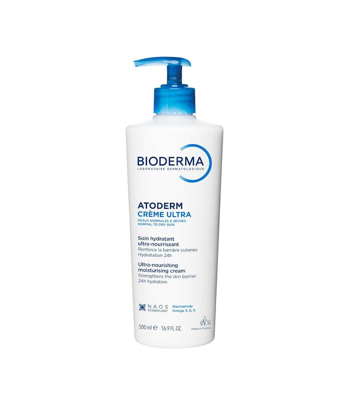 کرم آبرسان و مغذی صورت و بدن بایودرما Atoderm Crème Ultra 500ml