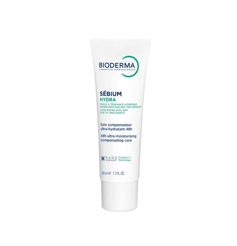 کرم آبرسان بایودرما Sébium Hydra مناسب پوست چرب و مستعد آکنه 40ml