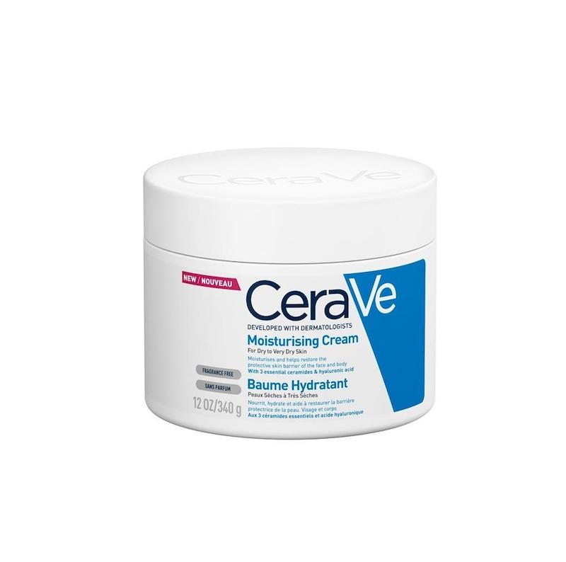کرم آبرسان CeraVe Moisturising Cream مناسب پوست خشک تا خیلی خشک 340 گرم