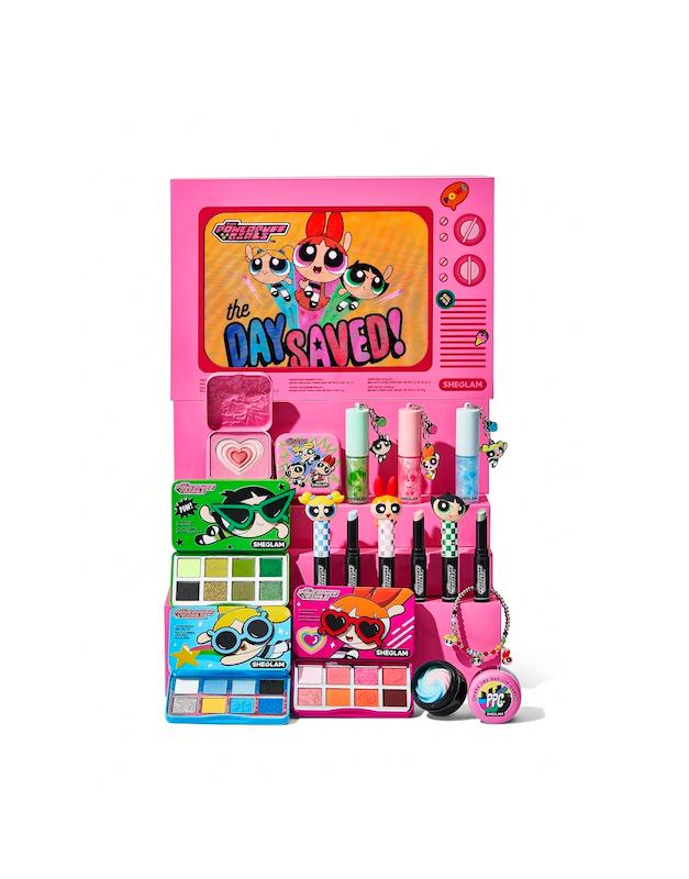 The Powerpuff Girls X SHEGLAM Collection Set مجموعه کامل محصولات آرایشی پاورپاف گرلز