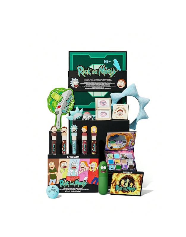 Rick and Morty X SHEGLAM Full Collection Set 1.0 مجموعه کامل آرایشی ریک و مورتی