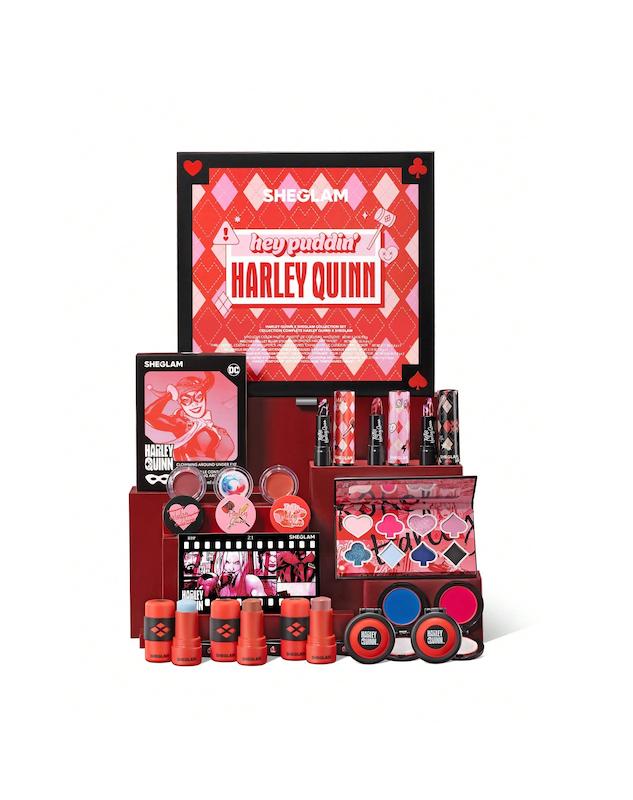 Harley Quinn X SHEGLAM Collection Set مجموعه کامل آرایشی هارلی کویین شیگلم