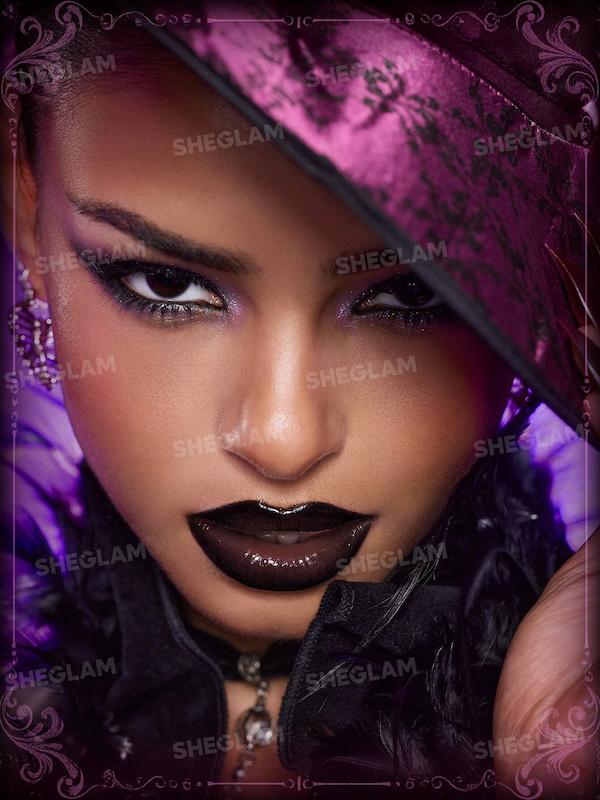SHEGLAM Dark Romantasy Lip & Cheek Tint مدل‌های Rich Crimson، Withered Rose و Plum Hex