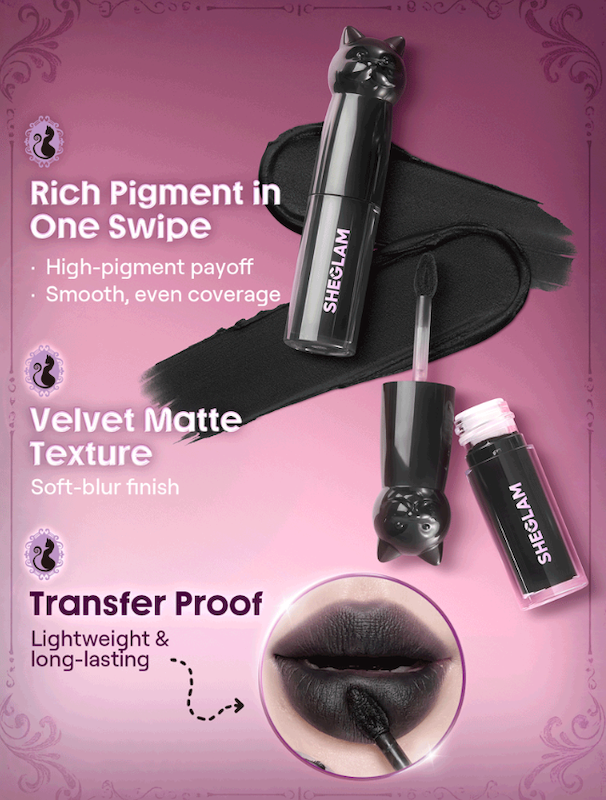 SHEGLAM Dark Romantasy Transfer-Proof Lip Mousse لیپ موس مات و ماندگار