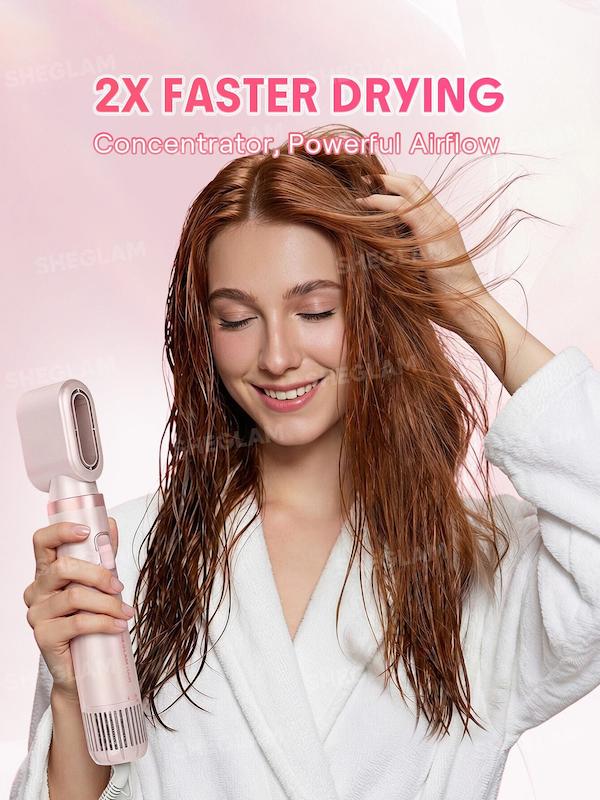SHEGLAM Blowout Bliss All-In-One Multi-Styler نمای کامل دستگاه چندکاره حالت‌دهی و براشینگ مو