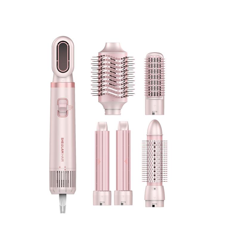 SHEGLAM Blowout Bliss All-In-One Multi-Styler دستگاه چندکاره حالت‌دهی مو با سری‌های قابل تعویض