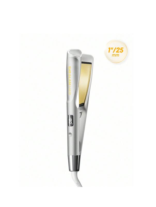 SHEGLAM Sleek Chic Twist Kiss Flat Iron اتو مو و فرکننده دوکاره
