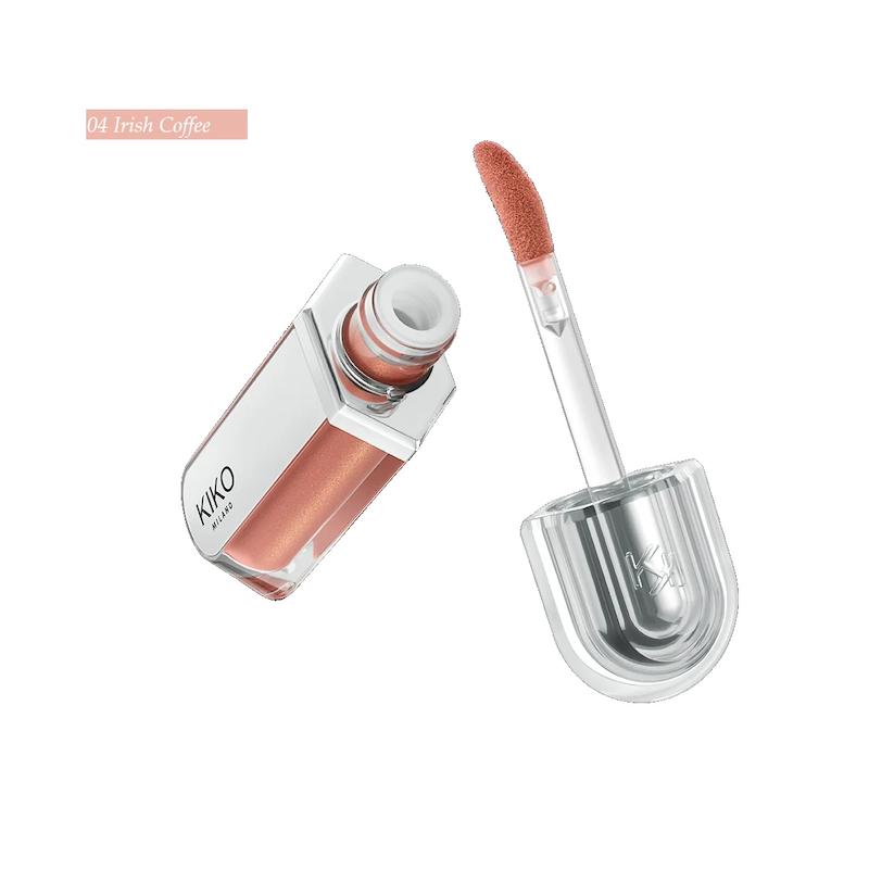 لیپ گلاس KIKO 3D Hydra Xtreme Lipgloss رنگ 04 Irish Coffee