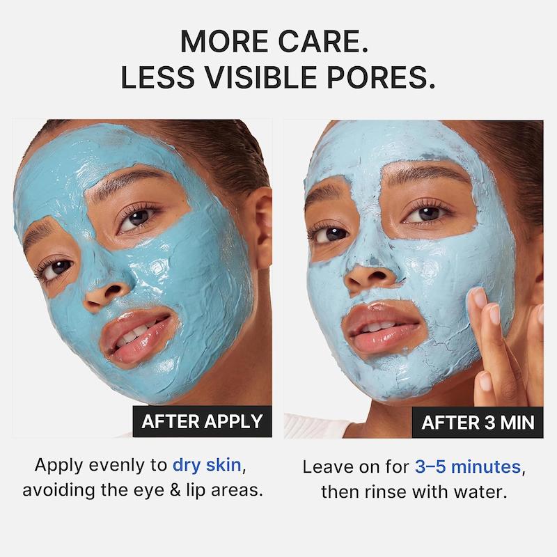 استفاده از ماسک خاک رس مدیکوب Zero Pore Blackhead برای پاکسازی منافذ و جوش‌های سرسیاه
