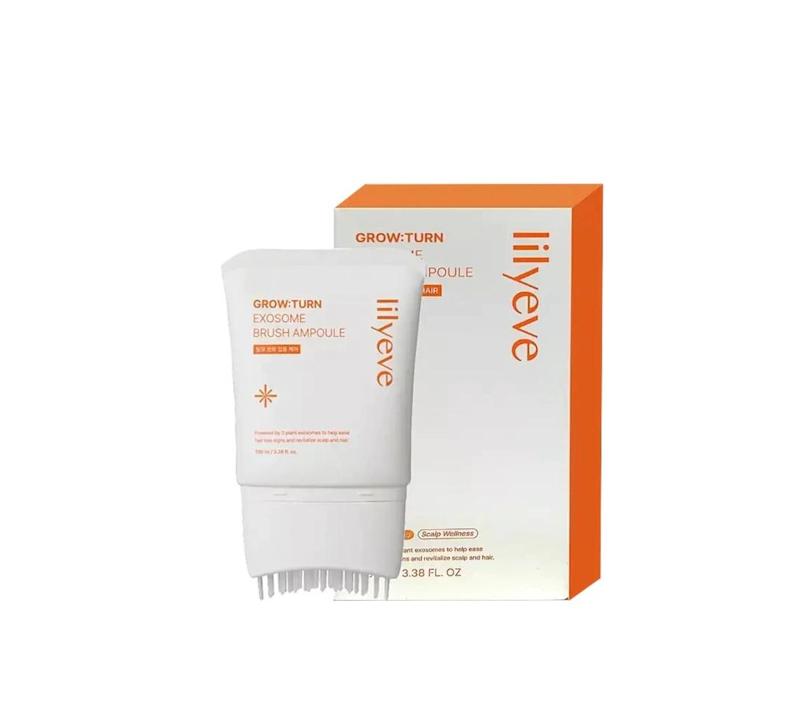 آمپول موی LILYEVE GROW:TURN EXOSOME Brush Ampoule 100ml همراه با جعبه و برس داخلی