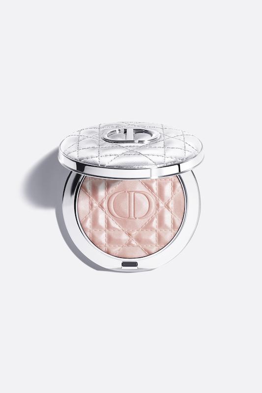 هایلایتر Dior Forever Glow Luminizer کد 03 Pink Halo با تناژ صورتی و فینیش Halo