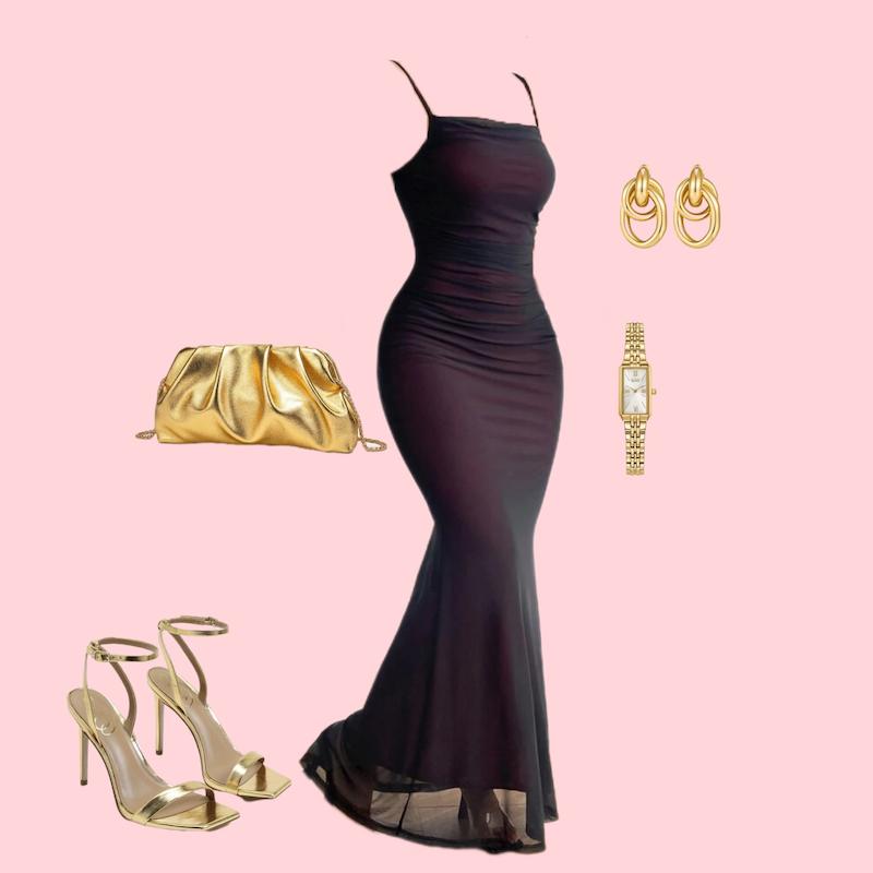 ماکسی تورکش با رنگبندی