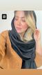 شال گوچی حاشیه دار