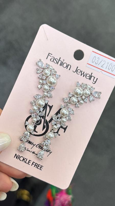 گوشواره جواهری 