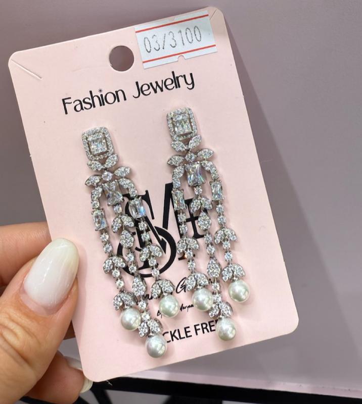 گوشواره جواهری 