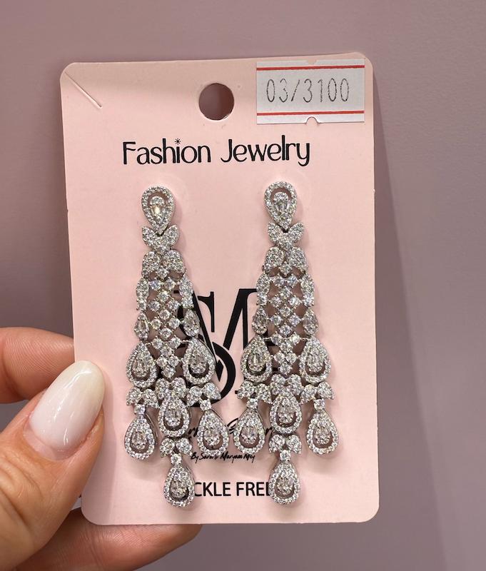 گوشواره جواهری