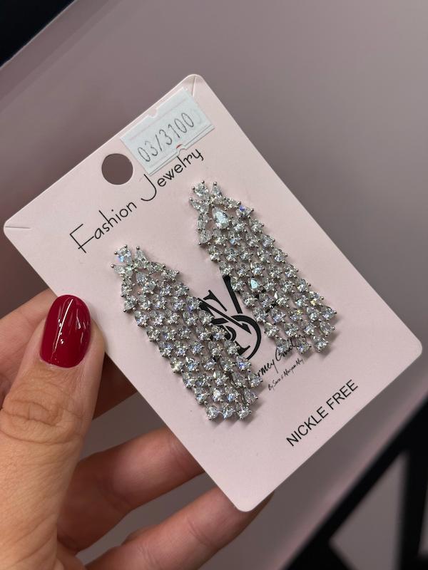 گوشواره جواهری