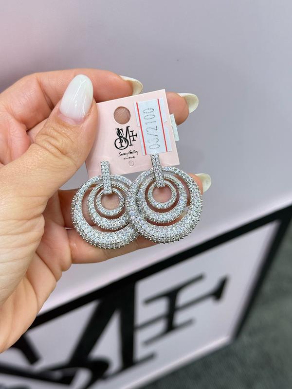 گوشواره جواهري ظريف