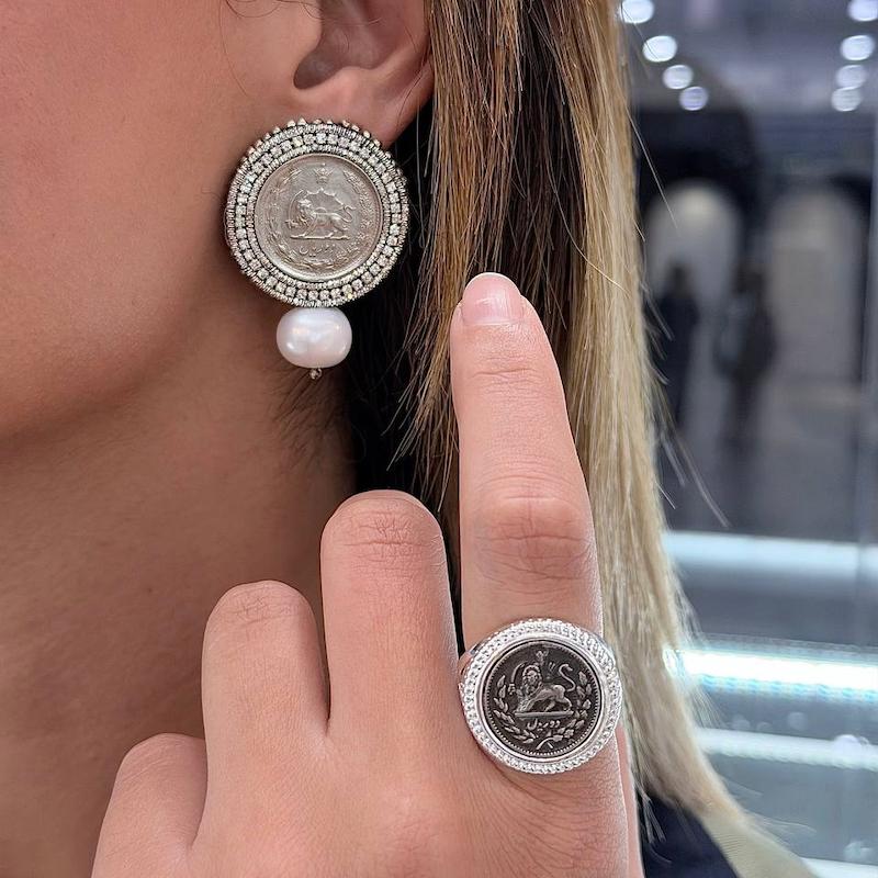 گوشواره سکه‌ای