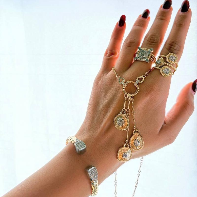 گردنبند طرح طلا