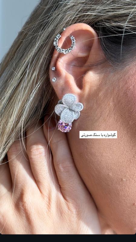 گوشواره جواهری