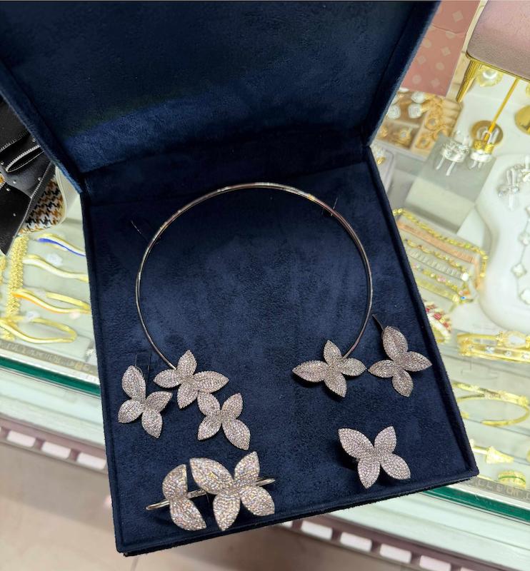 نیم ست جواهری