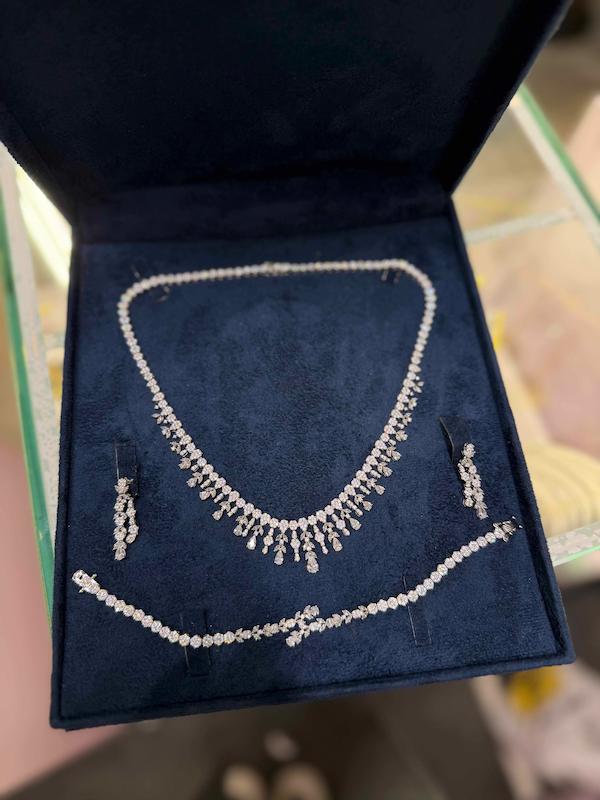 نیم ست جواهری