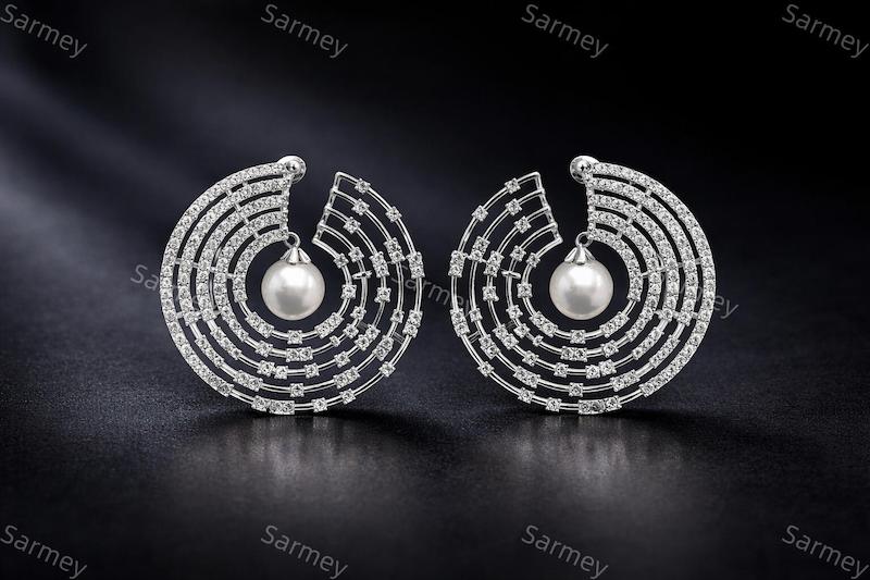 گوشواره جواهری