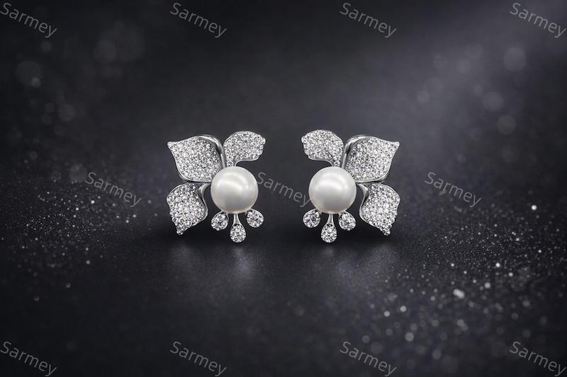 گوشواره جواهری