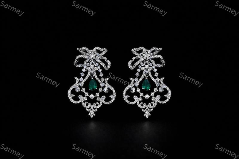 گوشواره جواهری